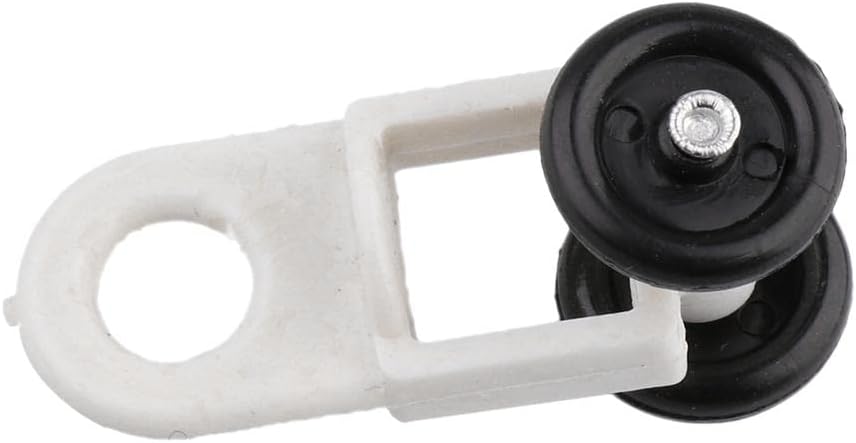 Jazzy Pearls® 10Pcs Curtain Track Glider Rail Slide Rolling Runner Hook Ceiling Carrier 2#-30mm|Home & Garden | Window Treatments & Hardware |Curtain Rods & Finials|10 x Curtain Gliders