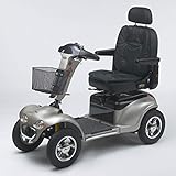 shoprider deluxe Eigengewicht: 130 kg inkl. Batterien, Belastbarkeit: 150 kg, Steigfähigkeit: 15 %