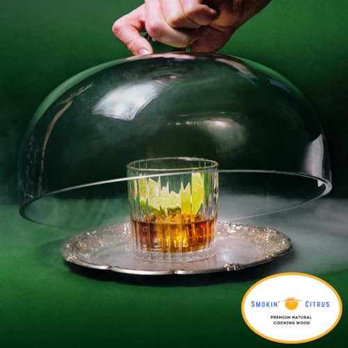 Smokin' Citrus Premium Natural Citrus Fumar Chips de Madeira para Defumador de Coquetel Chips de Ma