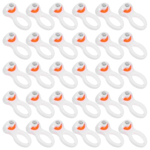 Curtain Track Rollers 50pcs Plastic Ball Bearing Gliders for Tracks