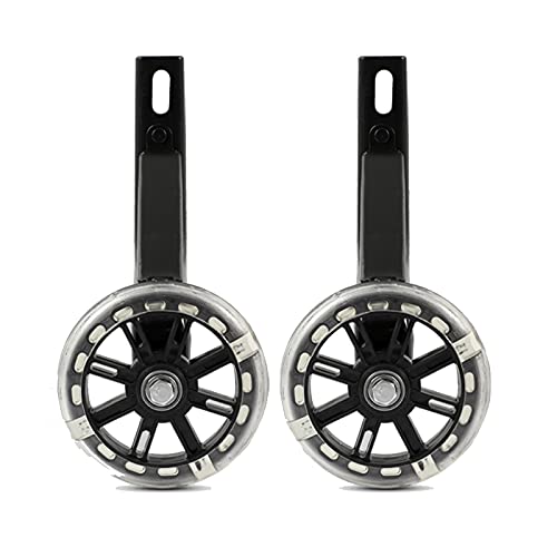 Ruedas de Entrenamiento para Bicicleta de Niños DubMag Ajustables Color Negro Tamaño 18 pulgadas miniatura 1