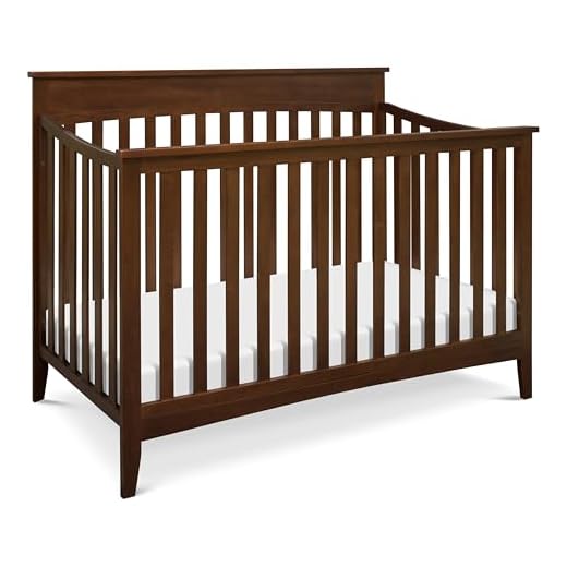 DaVinci Grove 4-in-1 Convertible Crib in Espresso, Greenguard Gold Certified