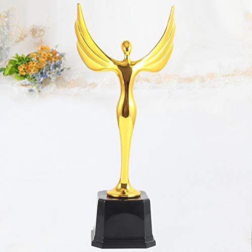 Troféu de Troféu de Ouro Besportble, Troféu de Plástico para Esportes, Troféu Escolar, Honra, Campeã