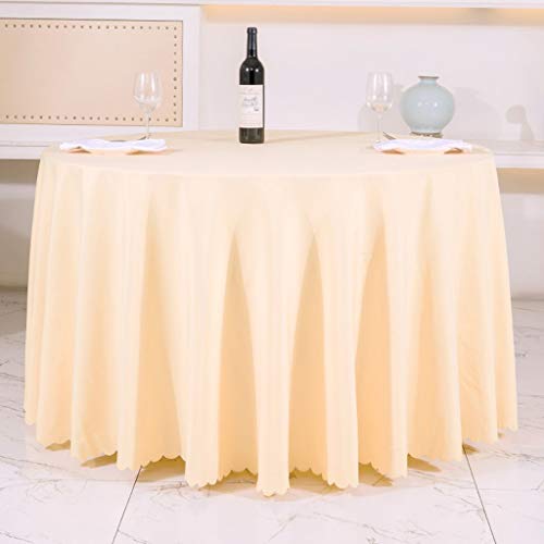 Vêtement de table restaurant MU et nappe plus épaisse de couleur unie