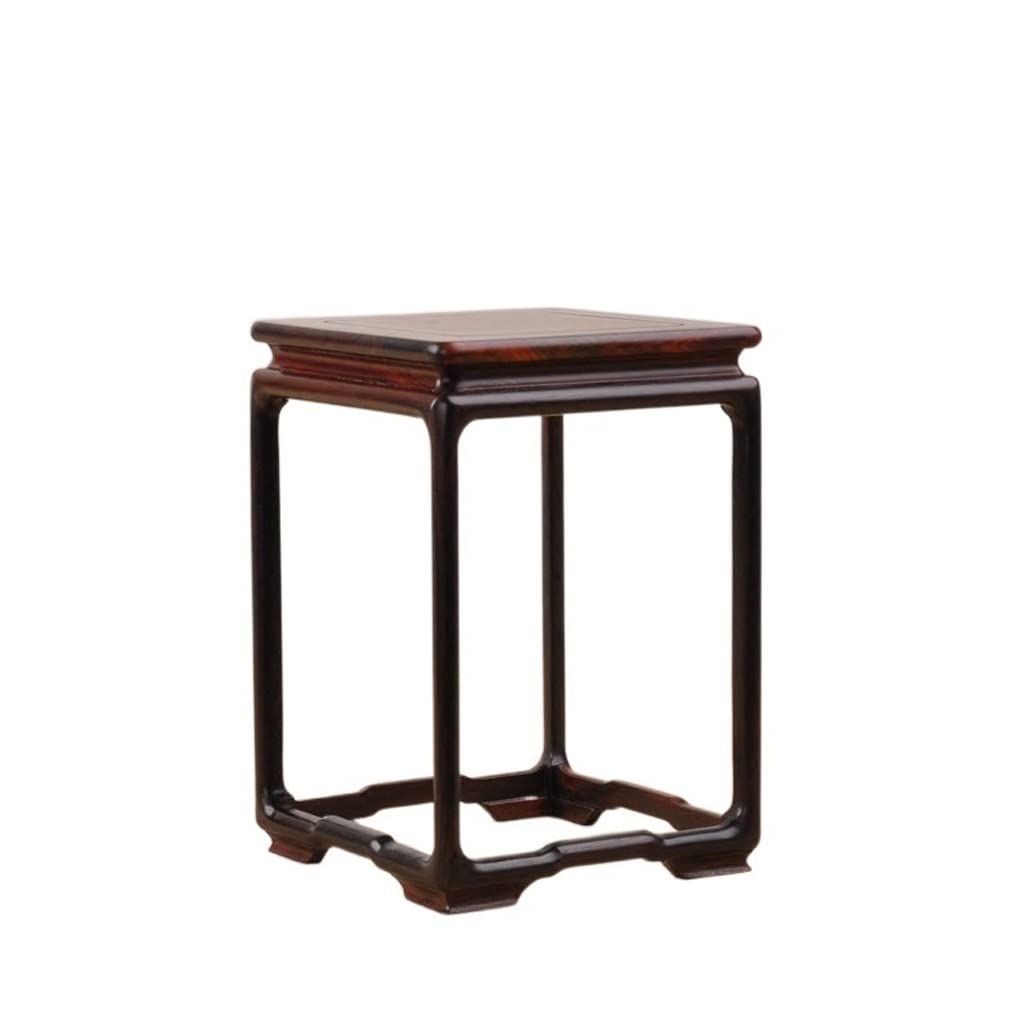 SnamicE Plant standPlant Pedestal Stand, Wooden vase Base, Plant Stand, Jade Ornament Base, vase, Flower Pot, Stone Shelf Base, Pedestal Stand for Display,One Color-Large