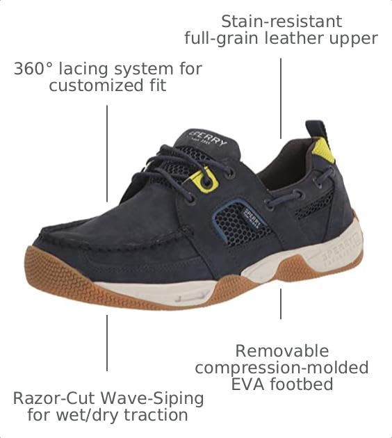 Image of Sperry Men's Sea Kite Sport Moc Boat Shoe