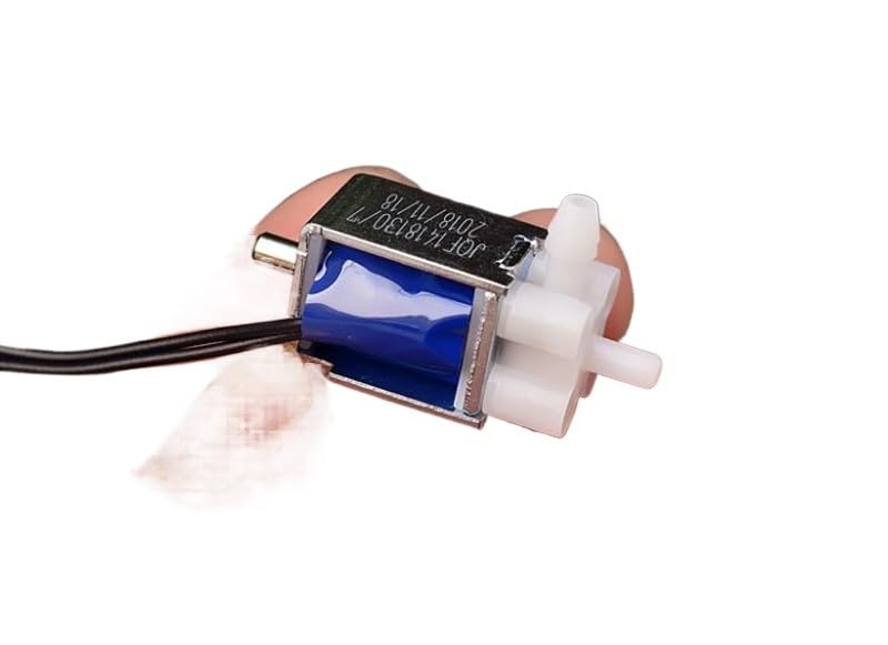 JQF1418130 DC 5V-6V 2-Position 3-Way Small Mini Electric Solenoid Valve Micro Air Flow Control Valve DIY Blood Pressure Monitor