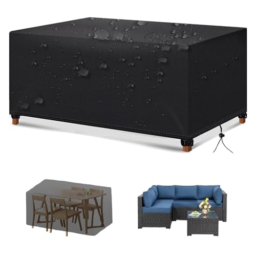 Outdoor Patio Furniture Covers Waterproof, Heavy Duty Outdoor Sofa Covers,