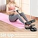 Ab Training Auxiliary Device with Double Suction Cups – 3-Level Adjustable Ab Trainer Equipment, Sit-Up Bar for Core Strength & Belly Fat Workout, Portable Full Body Fitness Equipment for Home Gym