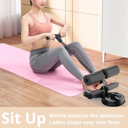 Ab Training Auxiliary Device,2025 New Upgrade Portable Adjustable Sit up Core Exercise Equipment,Double Suction Cups Three Levels of Height,Multi-functional Workout Ab Machine for Home Gym - Image 4