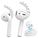 AhaStyle AirPods and EarPods Hooks and Covers Accessories for Apple Earphone Earbuds [3 Pairs] - Milk White