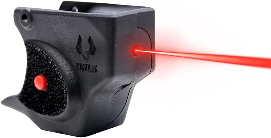 Viridian E Series Red Laser Sight Compatible with S&W Bodyguard 2 Gun Sight with Ambidextrous On and Off Switch, Black
