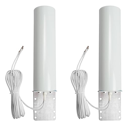 Antenne WiFi 4G LTE 2.4 GHz puissante 12dBi avec câble 5m CRC9 pour routeur B315 E3372