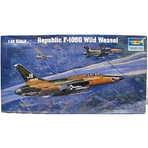 Kit maquette Republic F-105G Wild Weasel Trumpeter 02202 à assembler
