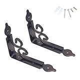 Einfach zu installieren - Ausgerüstet mit Montage-Hardware, ist es ideal für Abstich-Systeme: einfach zu installieren Klammern können Ihnen herrlich Wand designs.Be eine bequeme Person bauen und die Freude an der DIY genießen.