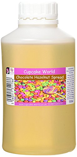Cupcake World Aromas Alimentarios Intenso Chocolate y Avellanas - 500 ml
