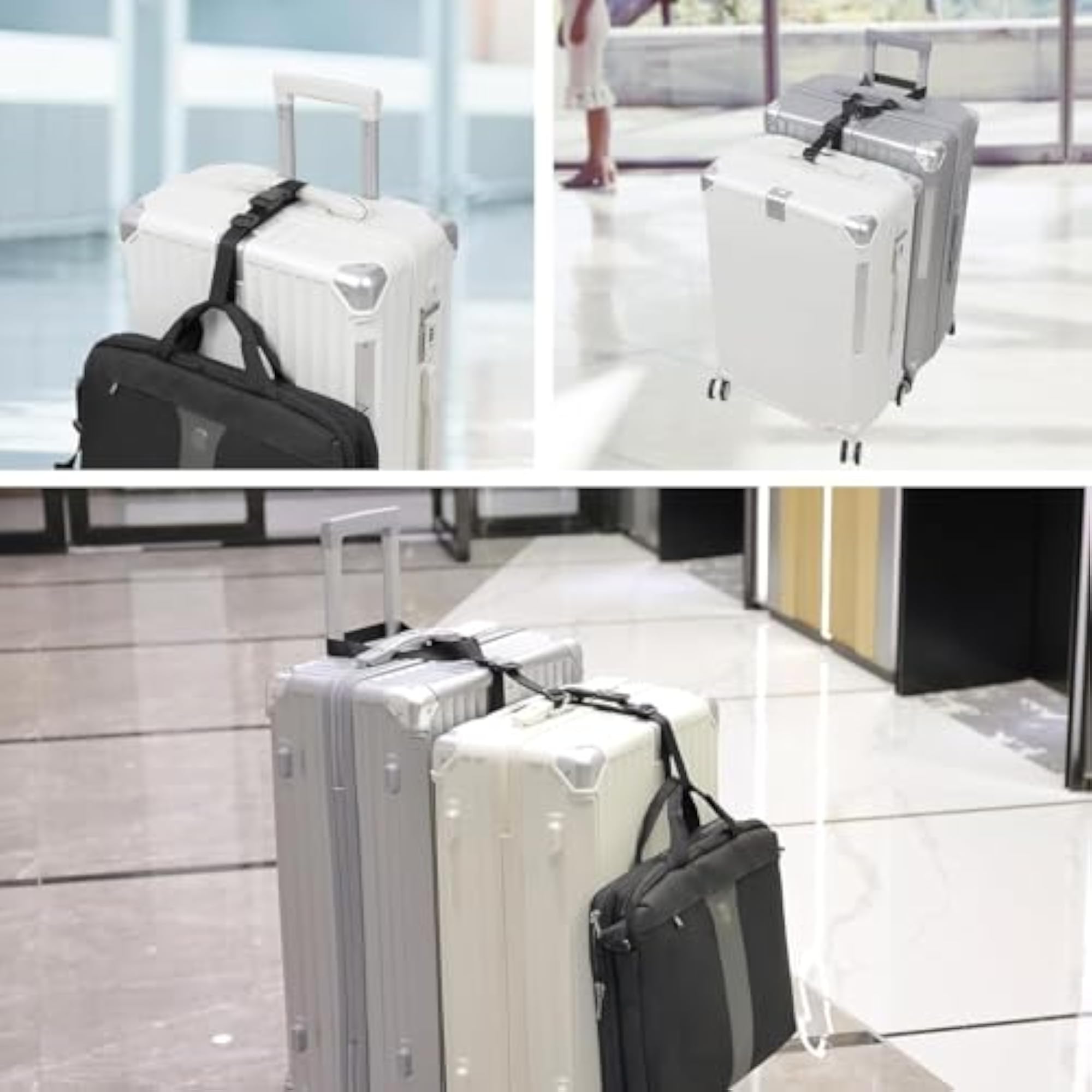 Adjustable Luggage Strap for Trolley Bags