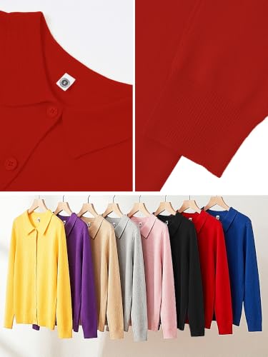 Image of Heymoments Womens Lightweight Cardigan Sweaters Fall Outfits