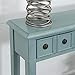 Powell Furniture Sadie Long Console Table, Teal