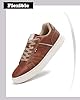 ARRIGO BELLO Mens Casual Shoes Trainers Walking Business Comfy Leather Hiking Non-Slip Running Size 7-11 (I Brown,Size_9.5) #4