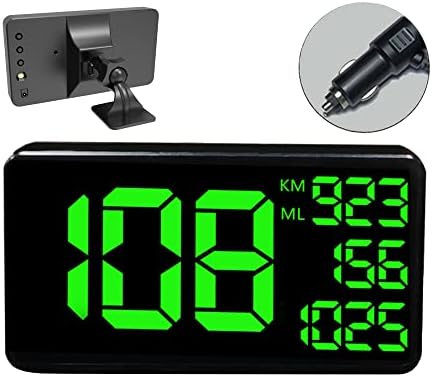 Kingneed Truck GPS Speedometer 6.2 inch Extend Digital Display Vehicle Odometer Trip Meter Course Overspeed Alarm MPH/KMH