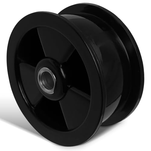VIOKS Spannrolle Ersatz für AEG Elеctrolux 1250125034 125012503/4 8581250125037 Laufrolle 57mm Außen-Ø Umlenkrolle Riemenspannrolle Riemenspannung für Trockner Wäschetrockner Kondenstrockner