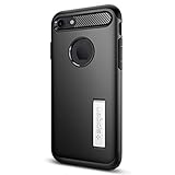 Spigen Slim Armor iPhone 7 Case with Kickstand and Air Cushion Technology Hybrid Drop Protection for iPhone 7 2016 - Black