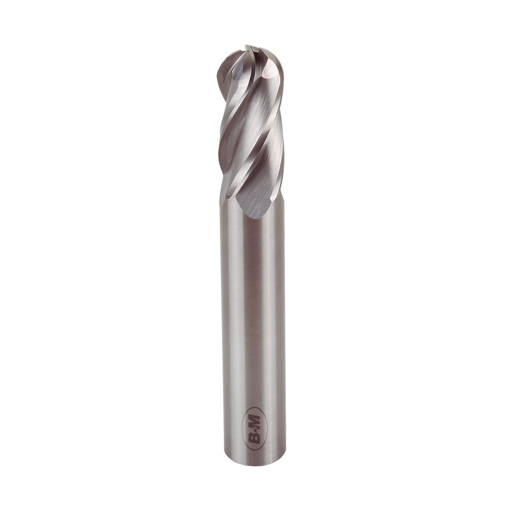 Fresa metal duro integral serie corta radial 4 corte 8mm