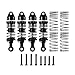 INJORA 64mm Oil Shocks with Progressive Rate Springs for Mini Slash 4X4