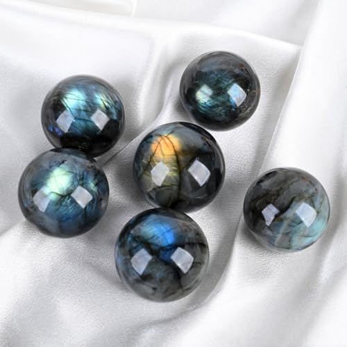 Labradorite sphere quartz cristal de divination pour ornement de maison - 7