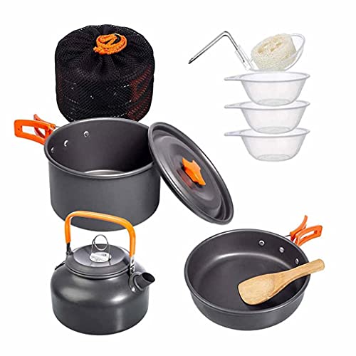 Kit de cuisine en plein air léger pour réussir vos repas de camping sans vous encombrer