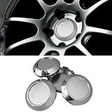 Opatiny Paquete de 4 centros de cubo de rueda, diámetro exterior de 76 mm y 72 mm, material ABS, serie G ML, clase S, clase E, clase, CLS, SLK, ML