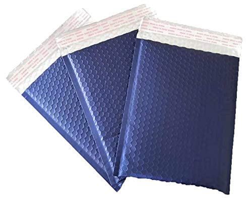ProLine Matte Metallic Royal Blue Bubble Padded Mailers 8.5x12 Inch Self Seal Padded Envelopes (200)