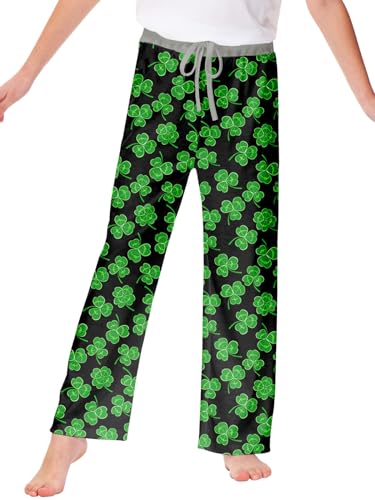 Image of Remimi Girl Boy Plaid Pants Drawstring Summer Casual Loose Bottoms 5-14 Years