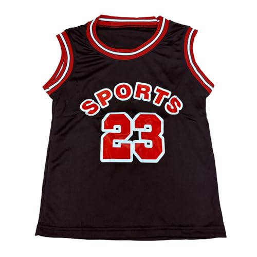 Kids Girls and Boys Jersey Sets Letters Number Print Vest 2 Piece Basketball Football Summer Sport Tracksuit2
