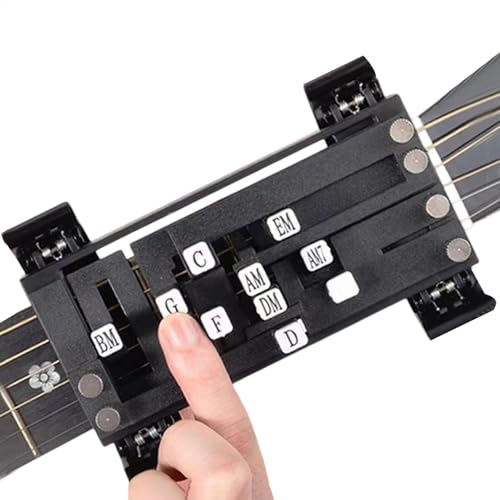 Presse d'accords de guitare ergonomique pour débutant - Apprentissage rapide à la maison