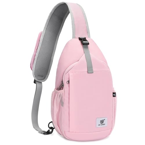 Image of SKYSPER Sling Bag RFID Cross Body Bag Recycled Crossbody Backpack Travel Daypack