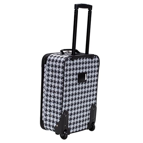 Image of Rockland Fashion Softside 2 Piece Luggage Set, Expandable, (14 inch Tote /19 inch Upright), Kensington