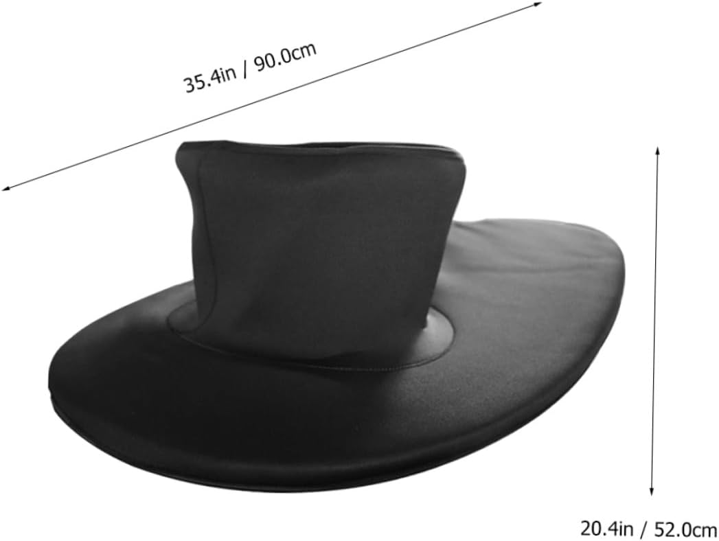 Kayak Spray Deck Skirt with Handle Strap Splash Protection for Kayaking and Rafting Comfortable Fit for Kayak Opening (85-105 cm)