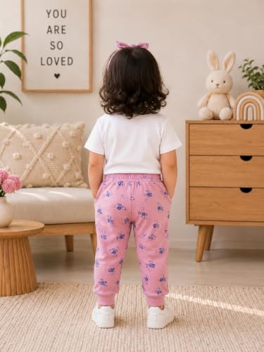 Image of superminis Unisex Baby Cotton Pyjama Set| Elegent Mix Color Printed Bottom Wear for Toddler (Pack of 5)