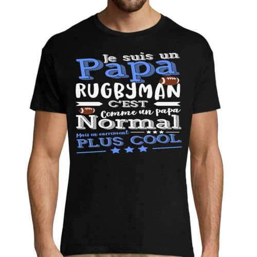 Cadeau fête homme humour et rugby pour un anniversaire papa original