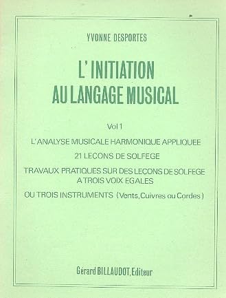 Le Langage Musical De L'europe Occidentale: Tome 2