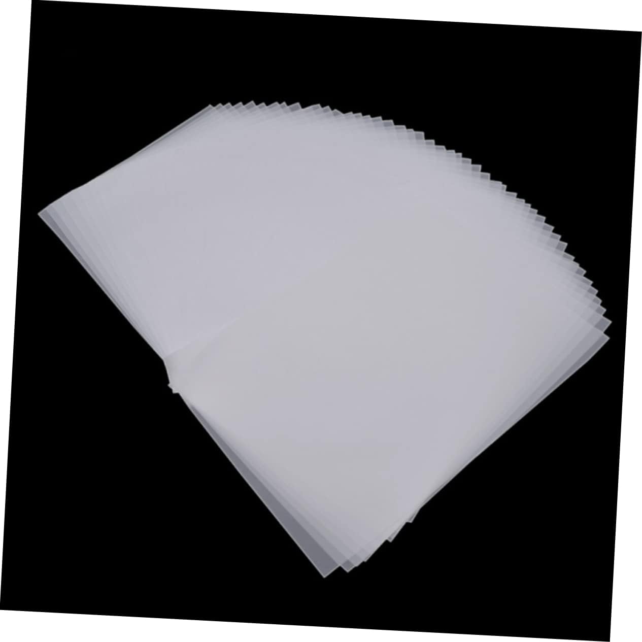 SEWACC 200pcs Translucent Copying Paper Tracing Paper for Calligraphy Drawing Scrapbooking Excellent and Smooth Writing