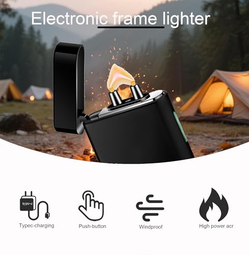 Encendedor eléctrico recargable de plasma con indicador LED miniatura 3