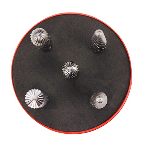 Set de fresas de carburo BHA 5 piezas para metal miniatura 7