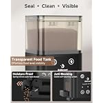fishkeeper Automatic Fish Feeder for Aquarium - 320ML Large Capacity Adjustable Fish Feeder Automatic Dispenser with Timer for Vacation, Weekend or Daily Use, Three Fixed Methods - Image 5
