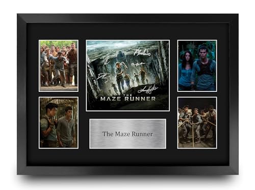 The Maze Runner 1 cadeau cinéma original pour anniversaire cadre A3
