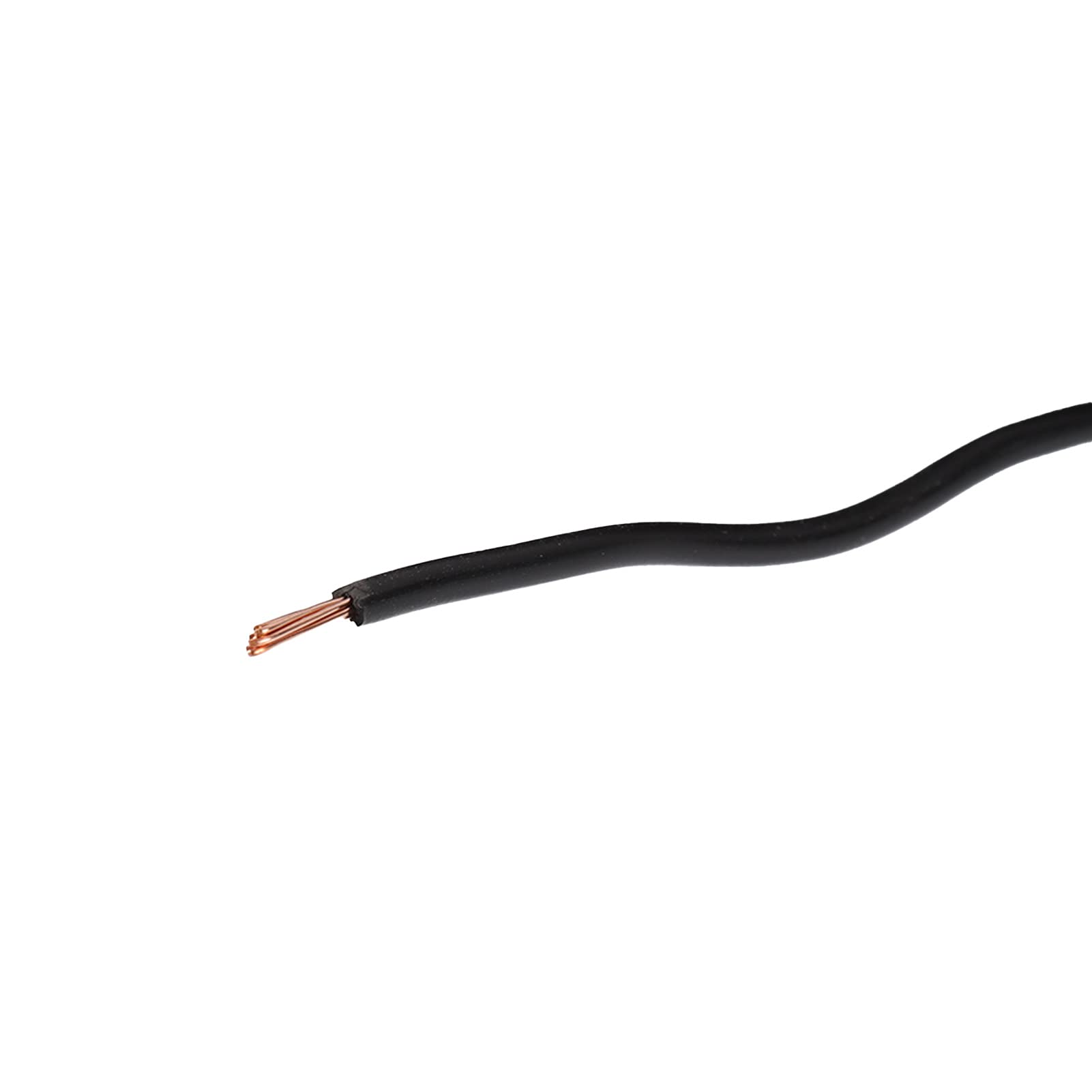Przewód elektryczny Izolowany kabel z rdzeniem miedzianym 100 metrów Czarny okrągły kabel zasilający Zamiennik do sprzętu AGD Małe narzędzia elektryczne Instrumenty Mierniki