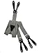 Produktbild Olata Y Hosenträger zum Knöpfen | Unisex Hosenträger  3,5 cm. Hellgrau