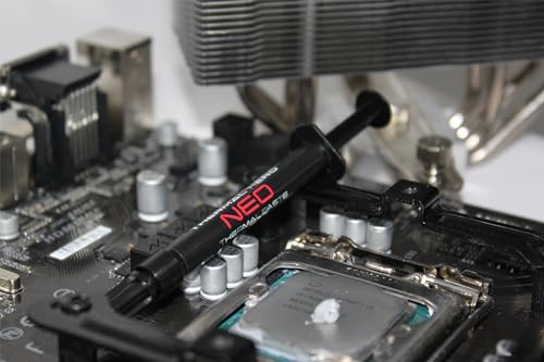 Image of NEO (25g) Thermal Paste for Basic Applications: Suitable for All CPUs (AMD & Intel) GPUs Xbox PS4 PS5 Includes Cleaning Cloth and Spatula